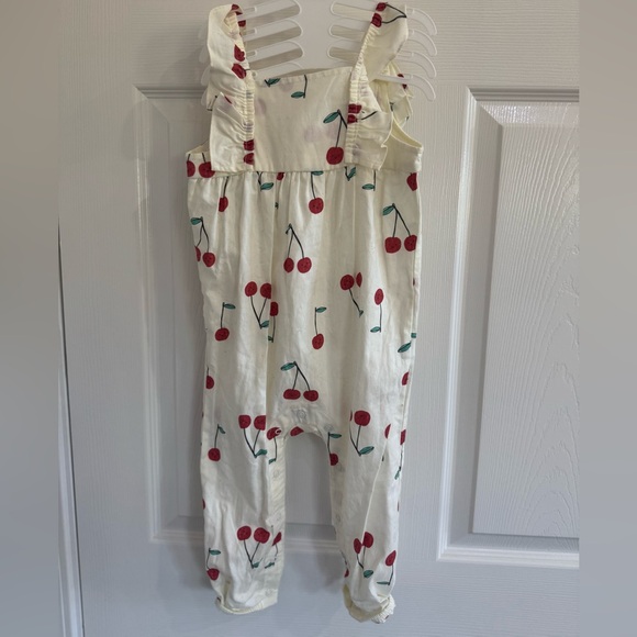 Carters Cherry Print Jumpsuit - Picture 1 of 3